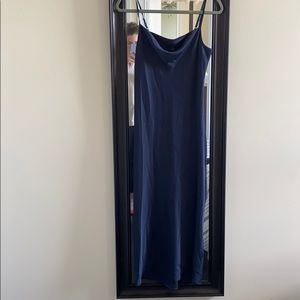 Navy Slip Dress